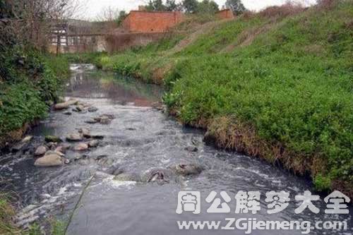 梦见掉进水沟