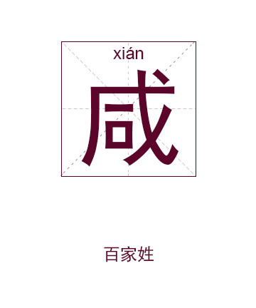 咸姓起名,咸姓名字大全,起名大全