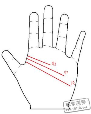 手相算命图解,智慧线,手相算命大全