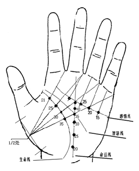 手相算命,流年运程,如何看手相
