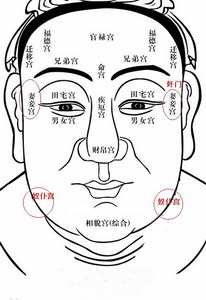 奴仆宫,面相