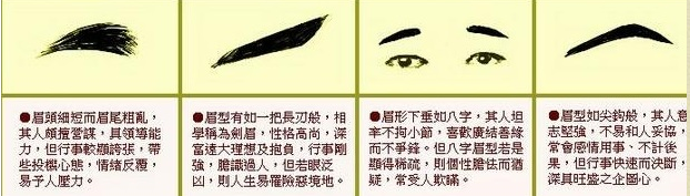 女人眉毛看性格与情感状况