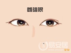 雌雄眼面相